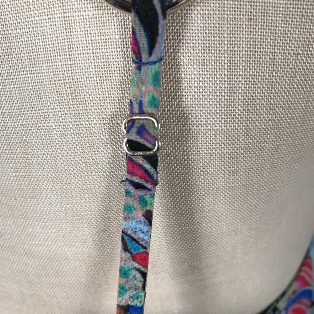 Marciano blue and pink print maxi dress size S - Picture 6 of 8